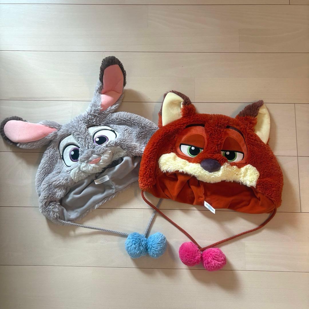 ズートピア ニック ジュディ ファンキャップ セット 帽子 - メルカリ