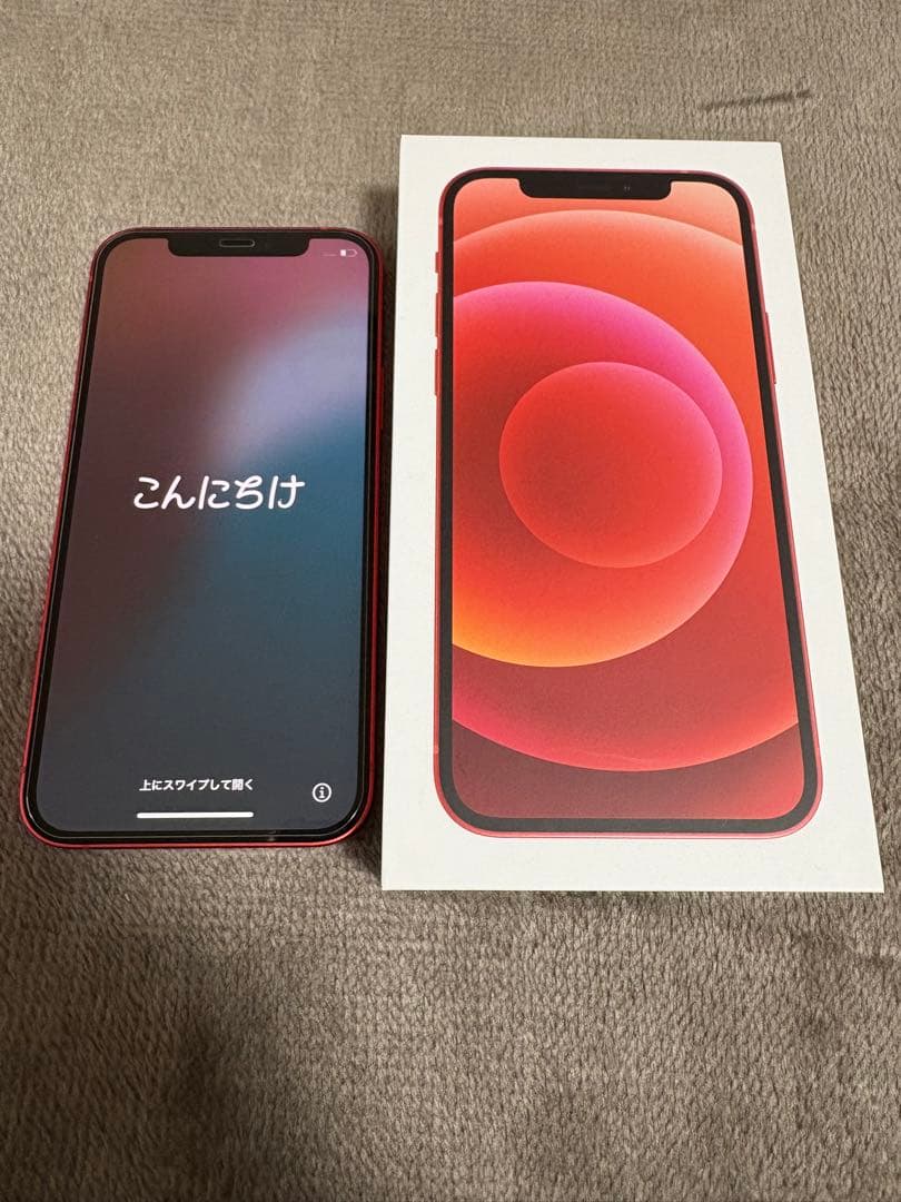 Apple iPhone12 RED 128GB SIMロック解除済