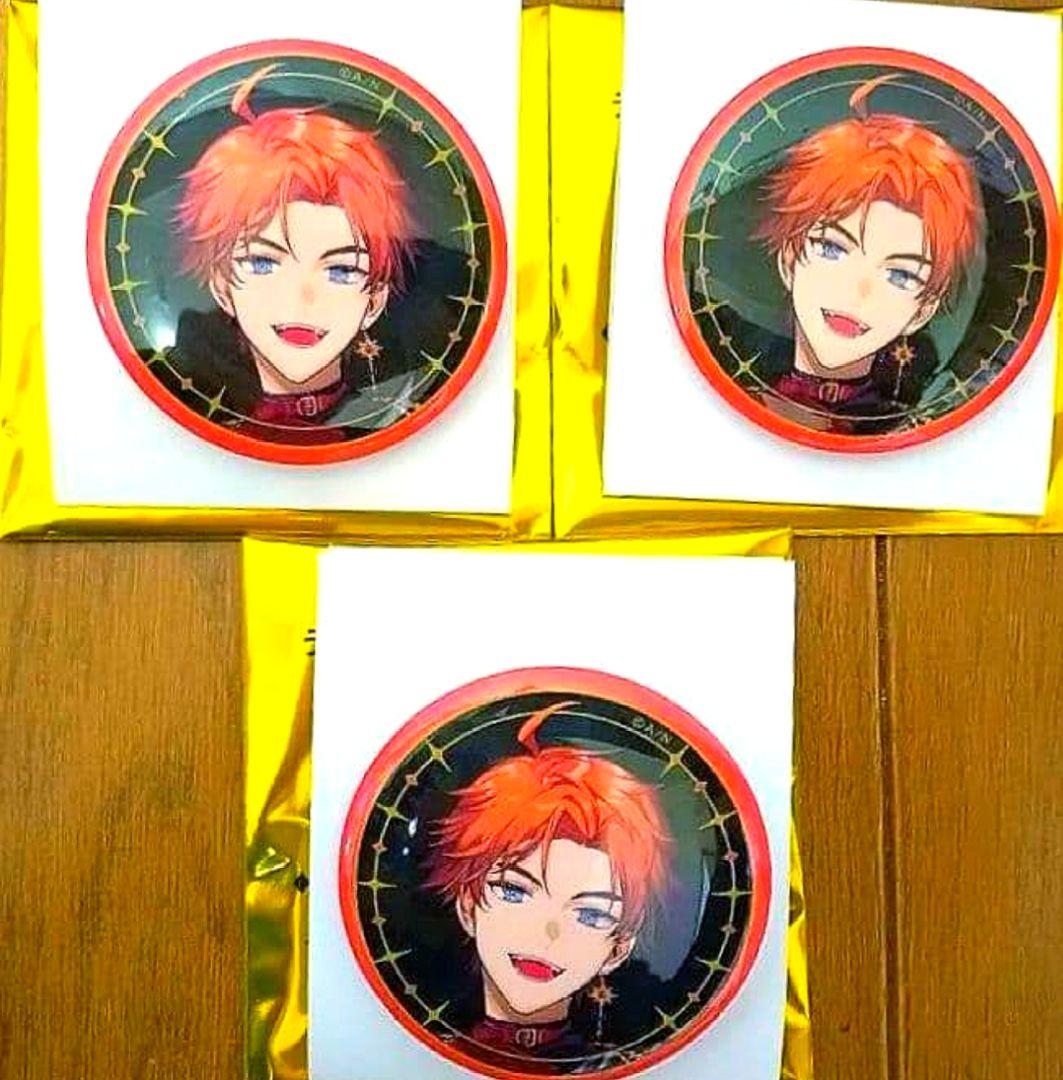 北見遊征 IMPACT 缶バッジ 太陽組 にじさんじ - メルカリ