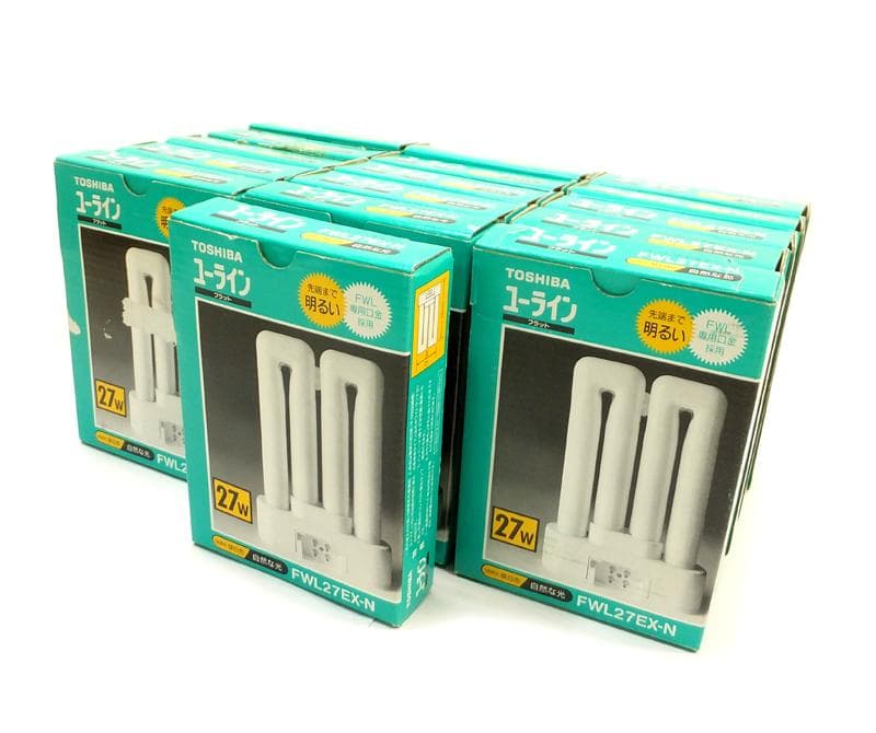 東芝 FWL27EX-N 16個 ユーラインプラット 未使用 東芝 FWL27EX-N 16個 ユーラインプラット 未使用 東芝 FWL27EX-N 16個