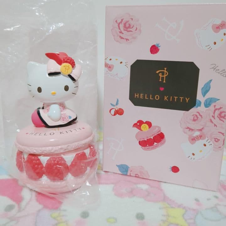 サンリオ キティ ピエール・エルメ 小物入れ 陶器 バースデー ハロー