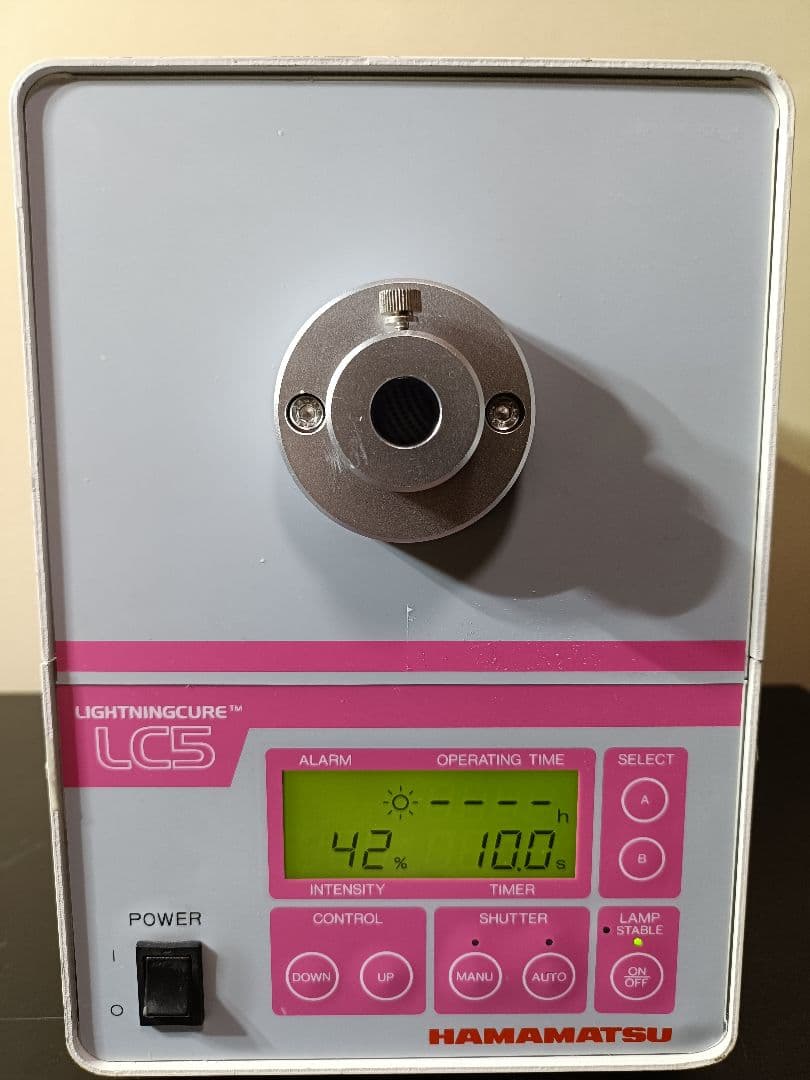 浜松ホトニクス UVスポット光源 LC5 ブラックライト 動作確認済 レジン