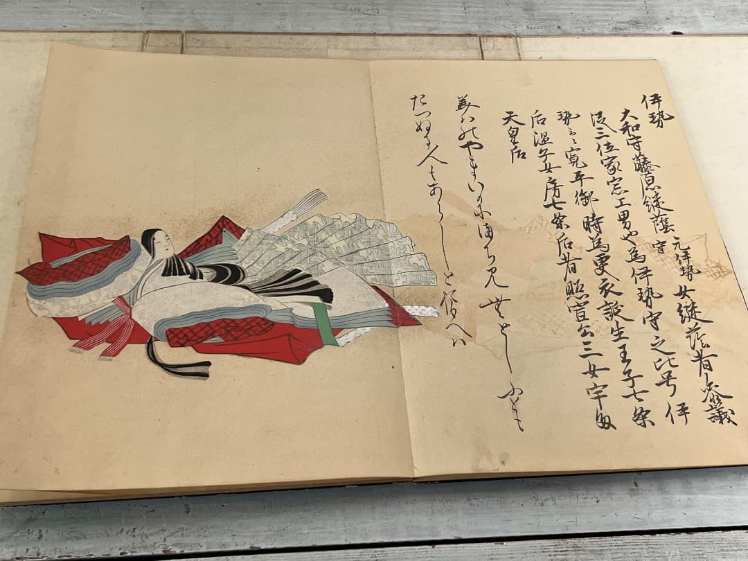 希少版画セット 三十六歌仙絵巻 大正6年 / 和歌 歌人 紀貫之 柿本