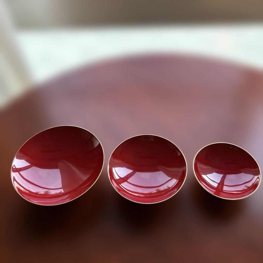 お屠蘇セット 越前漆器　 尺2長角屠蘇器　溜　新丸南天