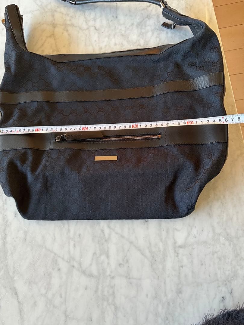 GUCCI グッチ ショルダーバッグ GGキャンバス ブラック 正規品