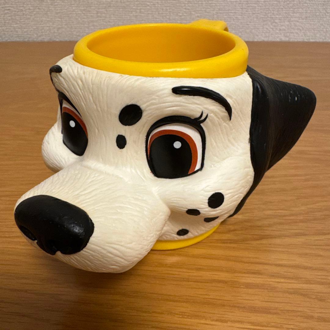ディズニー 101匹わんちゃん 3D フェイス プラスチック マグカップ
