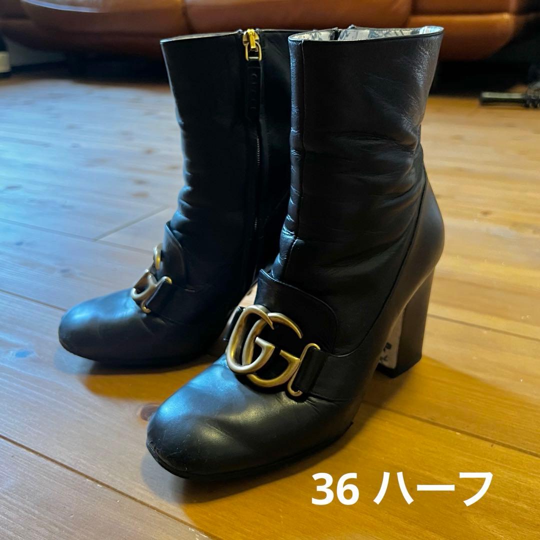 グッチ、ショートブーツ