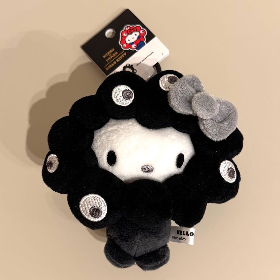 EXPO2025 ミャクミャクなりきりぬいぐるみBC ブラック ハローキティ