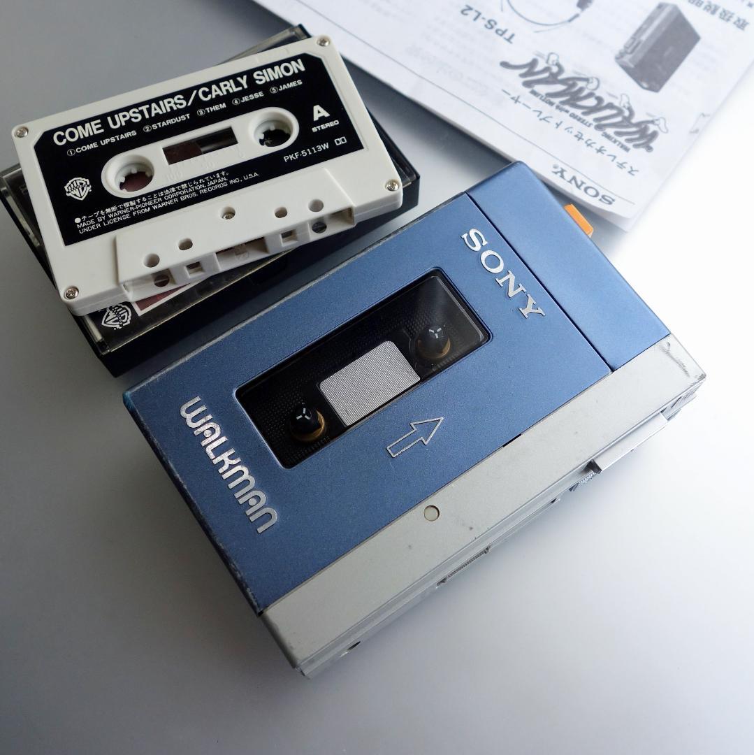 SONY 【動作整備品】ソニー カセット テープ プレーヤー 初代