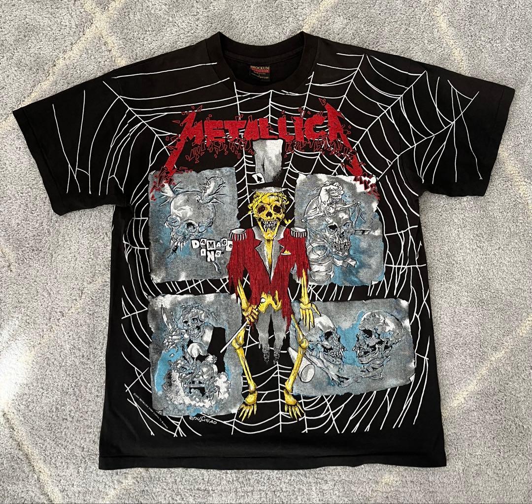 メタリカブートTシャツL PUSHEAD SPIDER セカオワ深瀬着用