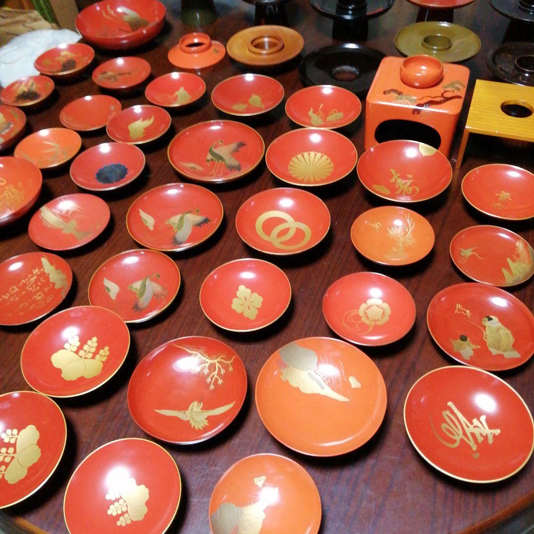 漆器　盃　杯台　50個まとめ売り