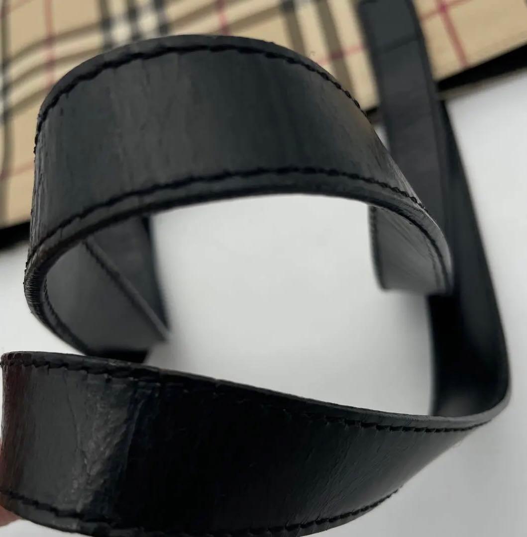 【akp様】Burberry バーバリーロンドンノバチェックPVCトートバック②