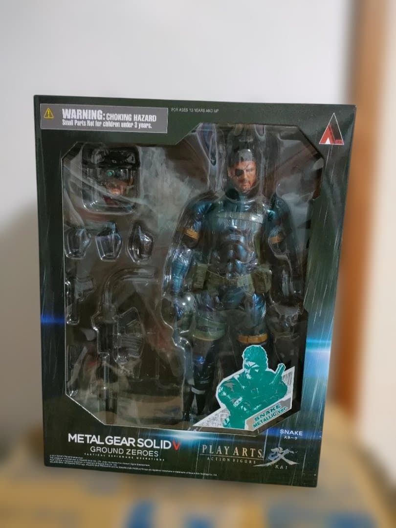 L GEAR SOLID V GZ　PLAY ARTS改 スネーク Amazon.co.jp: METAL GEAR SOLID V GROUND ZEROES PLAY ARTS改