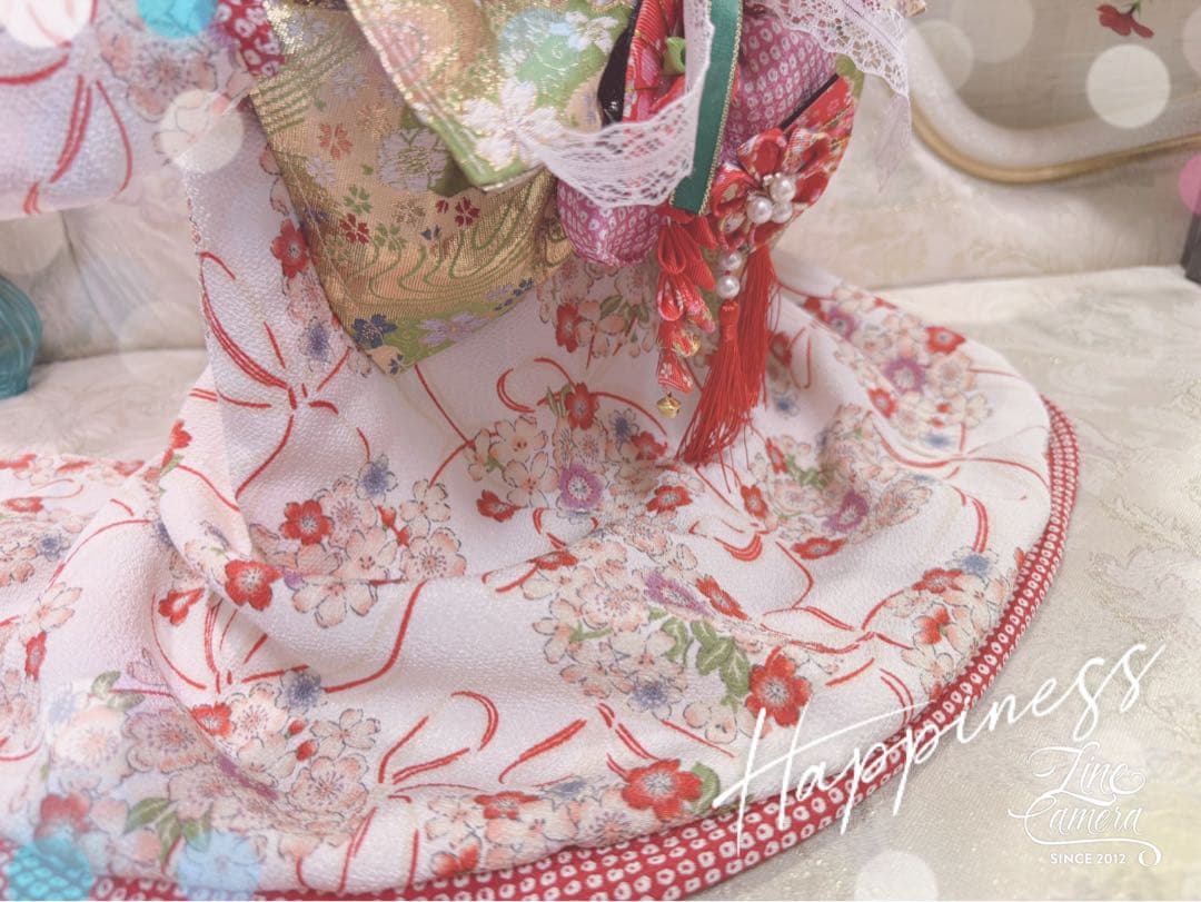 B420.pon2pan2☆オーダー☆犬お着物☆犬お引き摺りお着物 - メルカリ