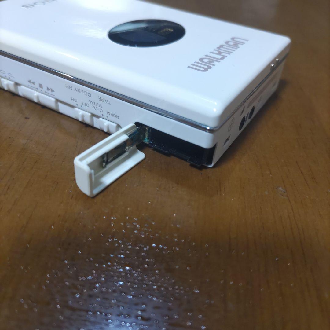 値下げレア美品 ホワイト WM-509 ジャンク SONYウォークマンカセット