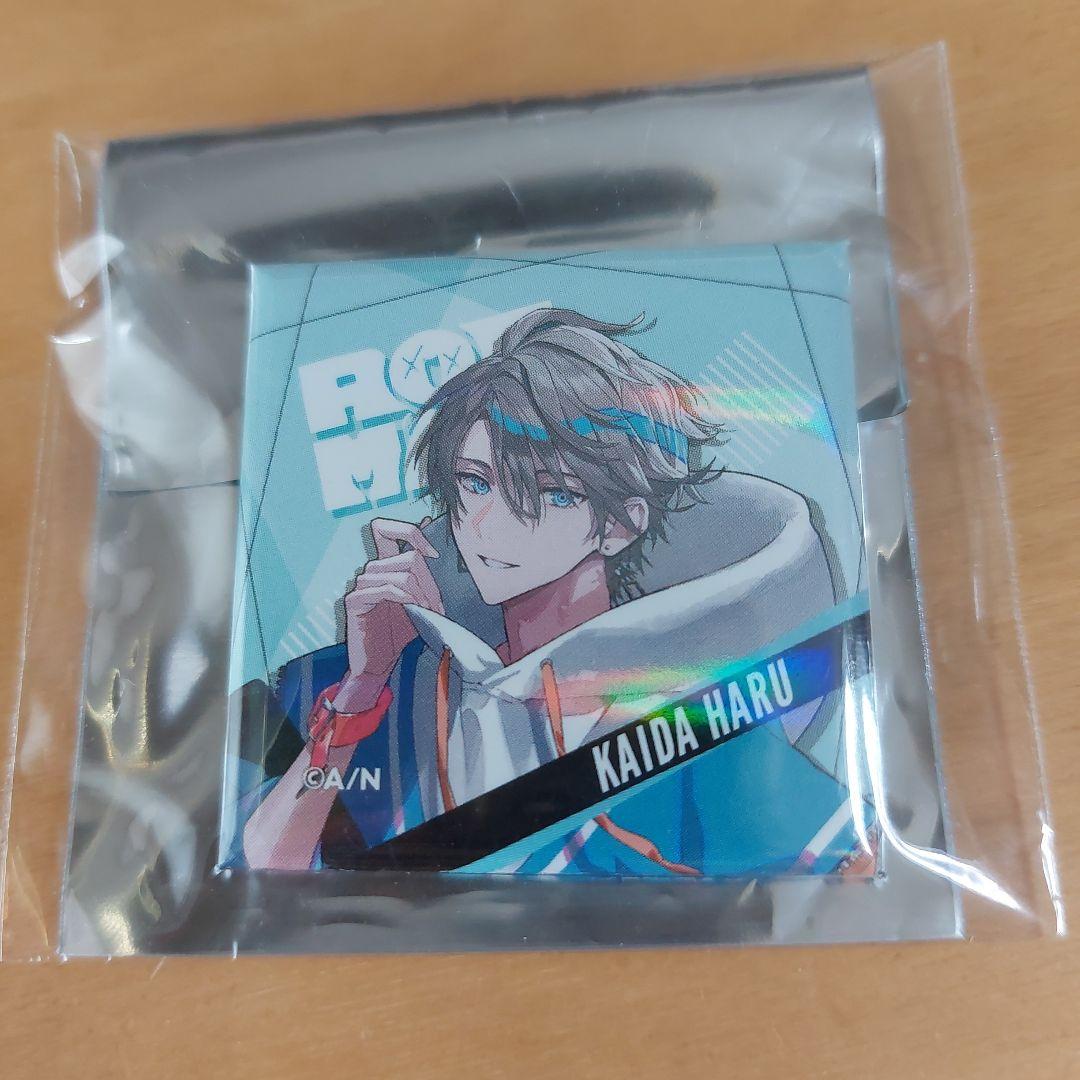 にじさんじ 甲斐田晴 スクエア缶バッジ おまけ付き - メルカリ