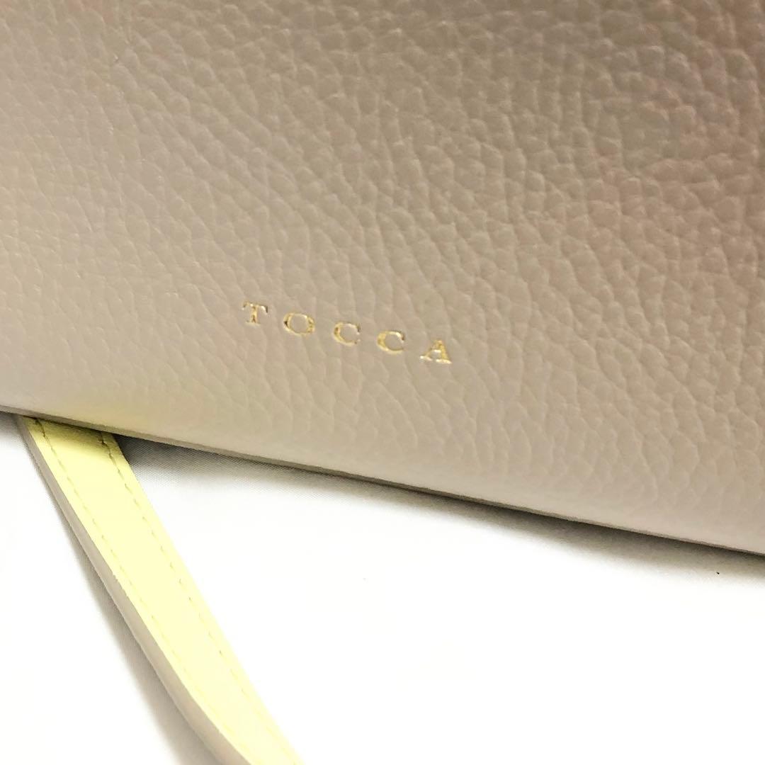 【まゆ ✨】　TOCCA ポシェットバッグ　ショルダーバッグ　グレージュ