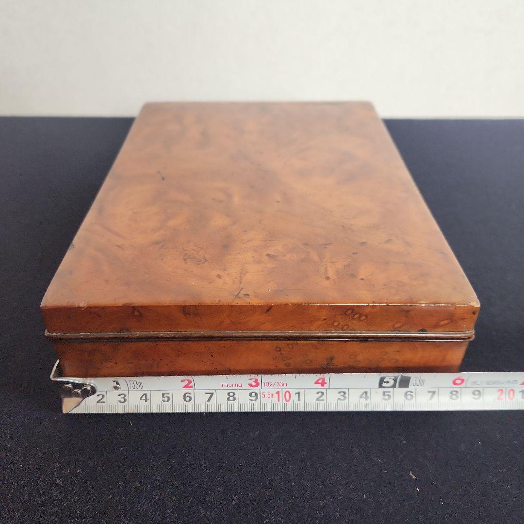 江戸指物‥玉杢‥ブドウ杢‥硯箱 - メルカリ