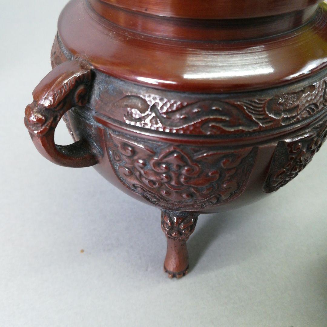 茶道具 青銅製 獅子 香炉 共箱の通販はau PAY マーケット - 輸入雑貨の