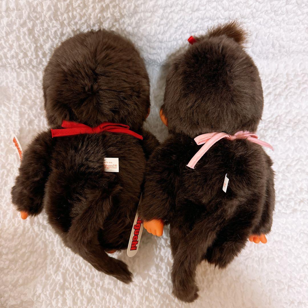 モンチッチMサイズ　旧タイプ　男の子女の子ペア　セキグチ　　おまけ付き