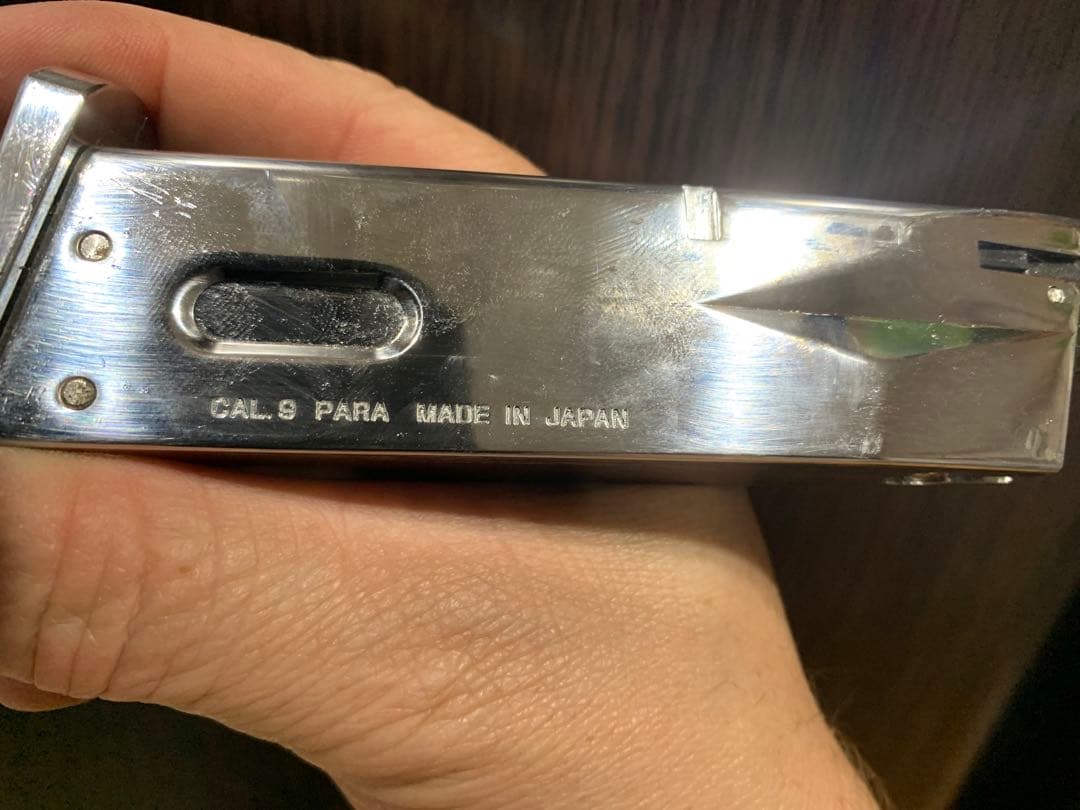 日本製 モデルガン シルバー