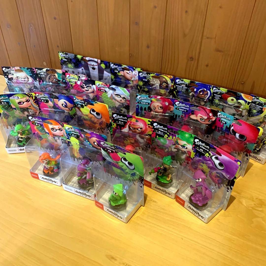 スプラトゥーン amiibo 未開封品22種セット ＊説明必読 スプラトゥーン amiibo 未開封品22種セット ＊説明必読 スプラトゥーン