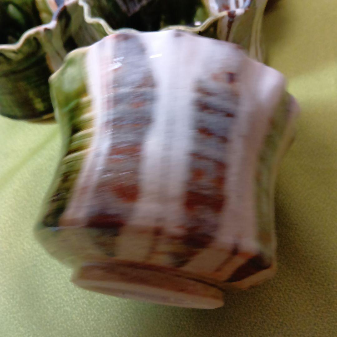 魯山人写し 中垣連次作 秀峰窯 織部 小丼 中鉢 多用鉢 椀 5客 - メルカリ