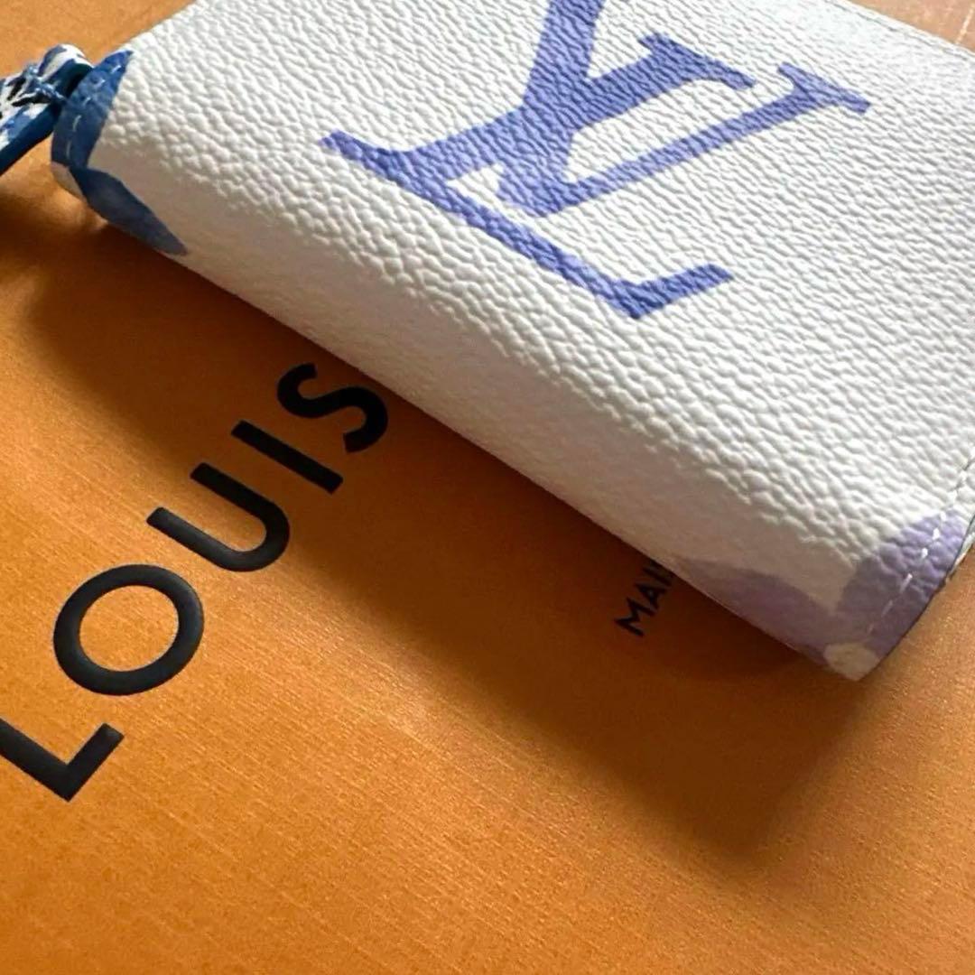 Louis Vuitton ジッピー・パース／バイザプール ブルーホワイト
