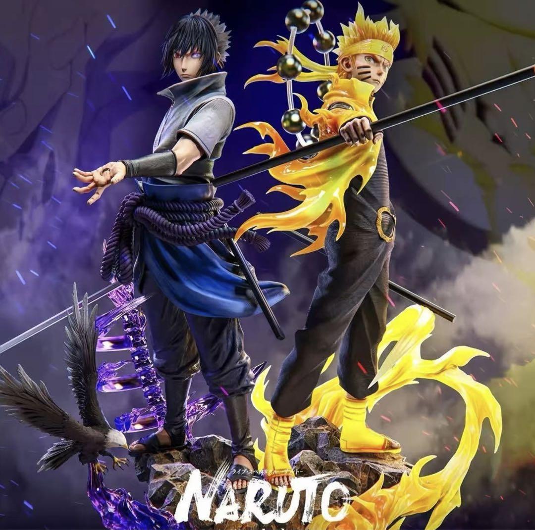 ナルト サスケ フィギュア ぐどうだま 輪廻眼 - メルカリ