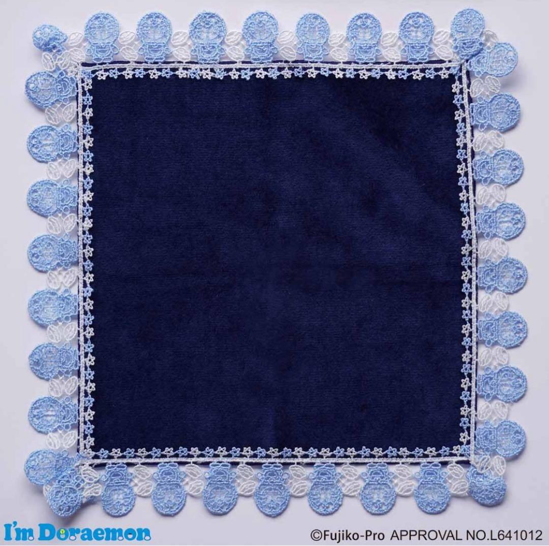 IDMコラボ近沢レース店タオルハンカチ NV アイムドラえもん新品未使用