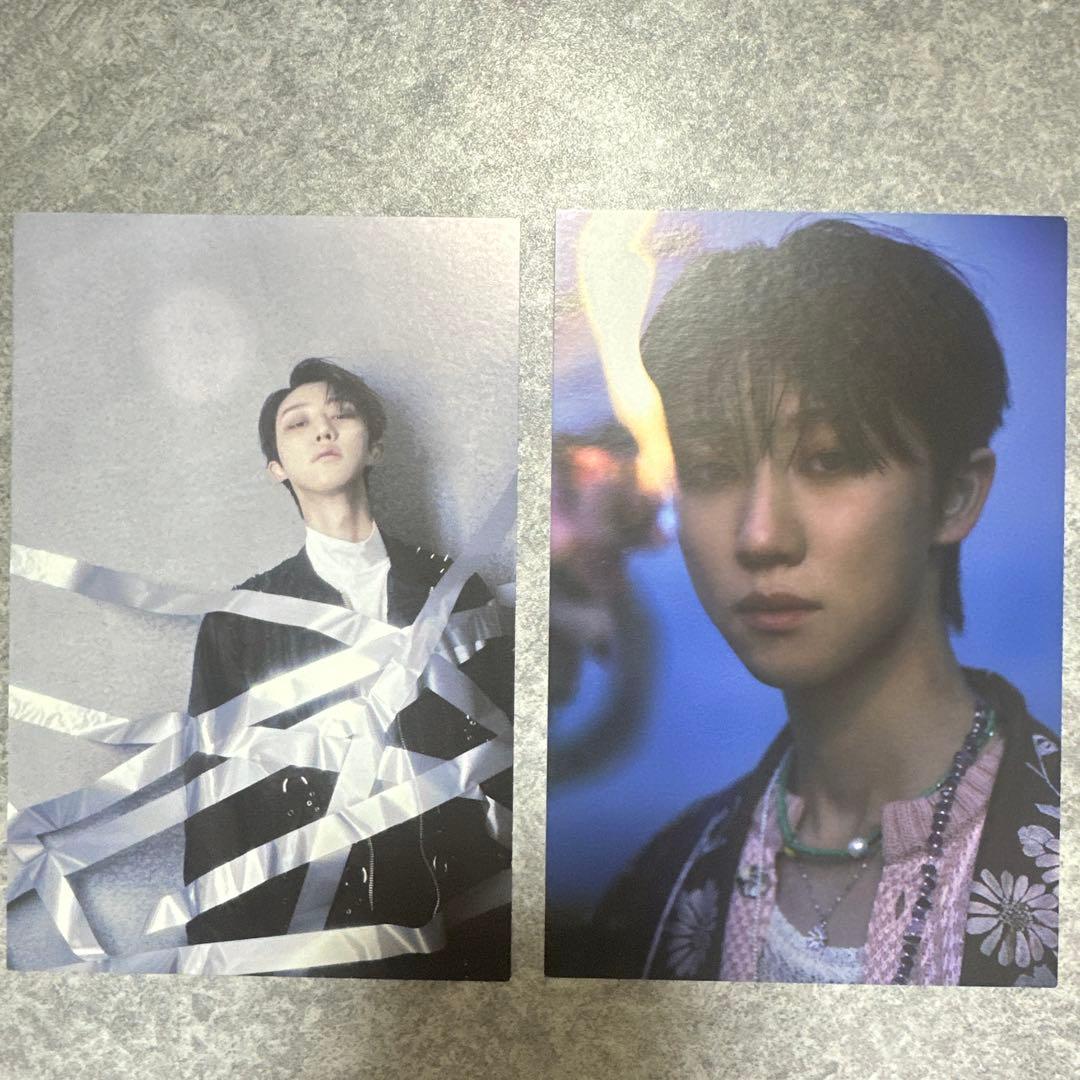 SEVENTEEN face the sun ポストカード2枚 The8ミンハオ - メルカリ