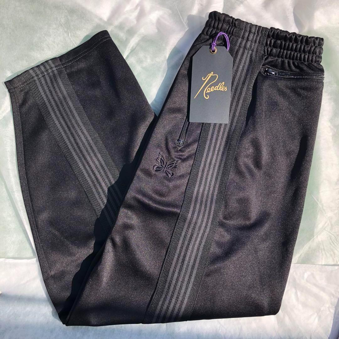 ヒザデルパンツ M ブラック studious 24ss ニードルス ニードルズ