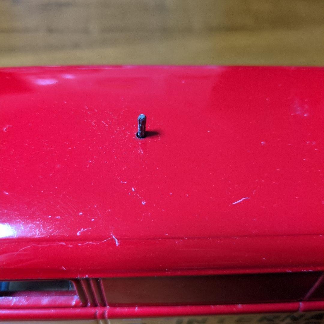 萬代屋（旧バンダイ）ブリキ フォルクスワーゲン タイプⅡ バス テレビ中継車