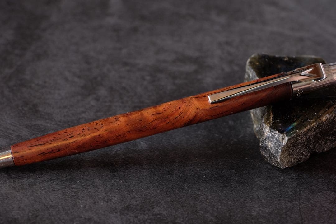 高村杢工房PG5木軸カスタムシャープペンシル0081 ホンジュラスローズ瘤