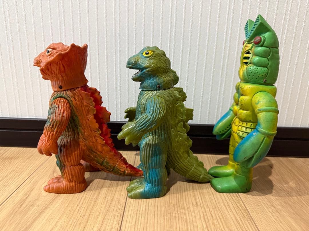 ブルマァク 火吹きゴジラ 怪獣 マルサン 怪獣ソフビ ウルトラマン
