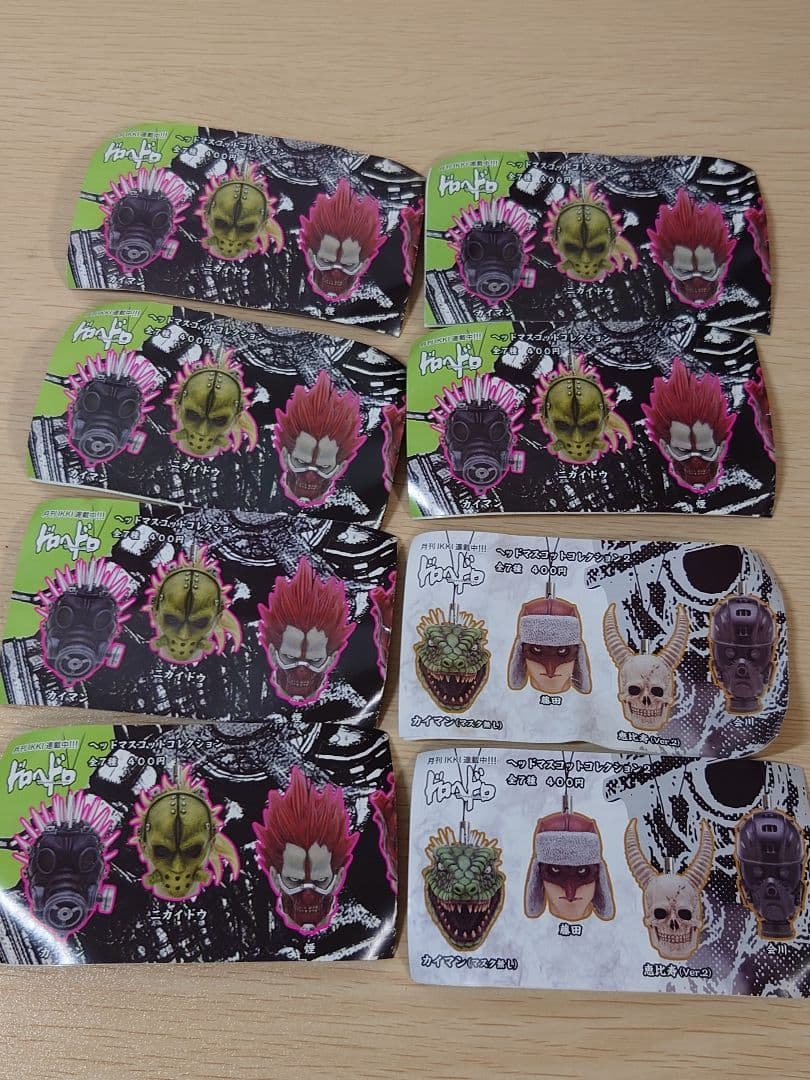 ドロヘドロ ヘッドマスコットコレクション まとめてセット ガチャ