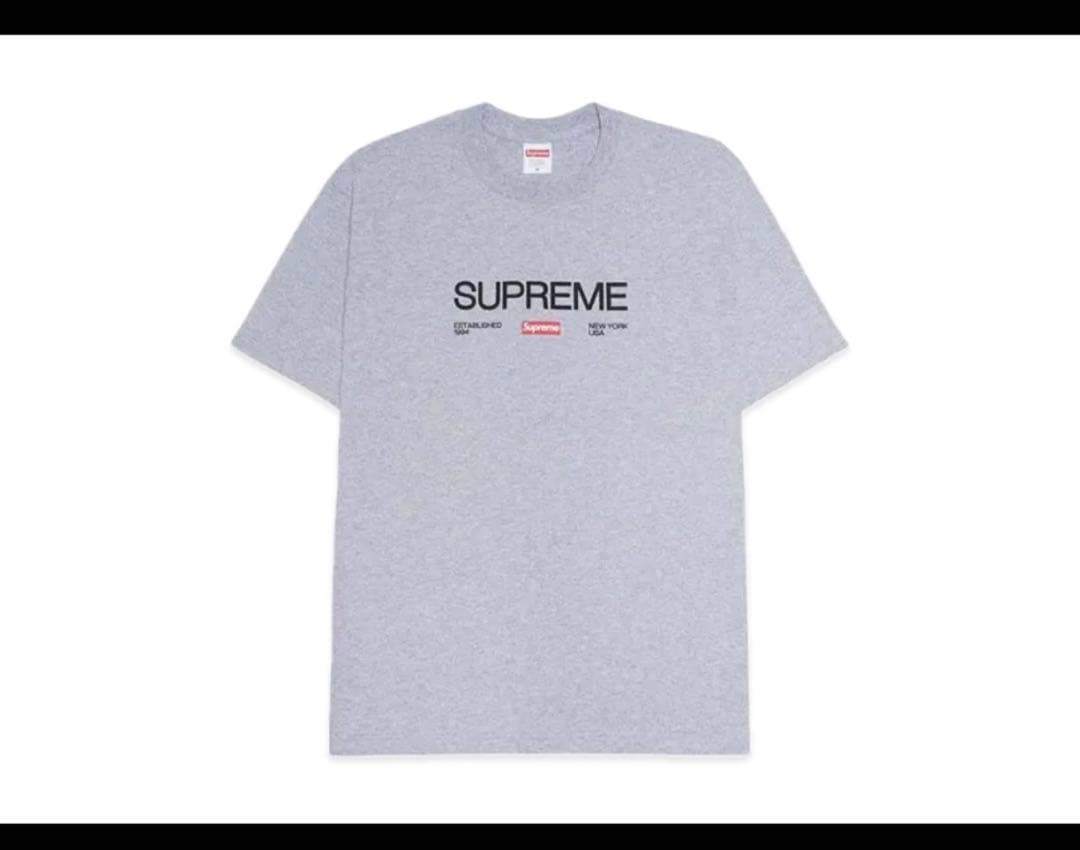 トップス Supreme Est. 1994 Tee 21fw Supreme Est. 1994 Tee Black Men's - FW21 - US