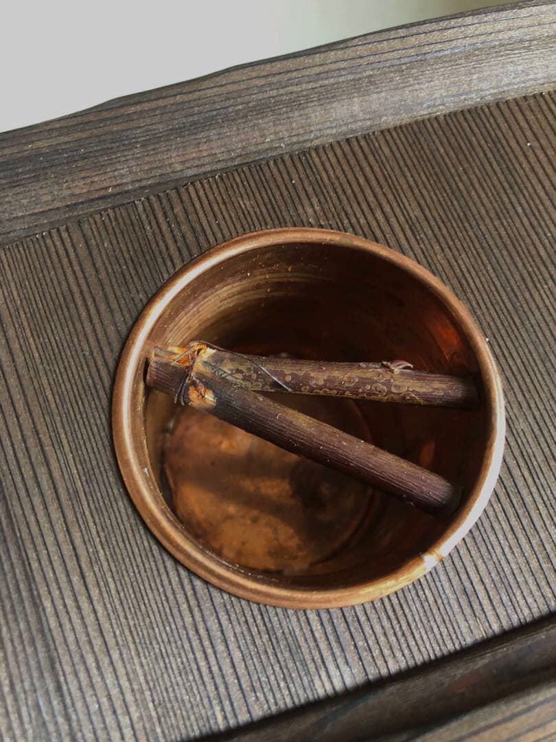 華道具 木製 泊り舟 泊船 焼杉 池坊 古典 花器 泊舟 舟形 花瓶 くり抜き