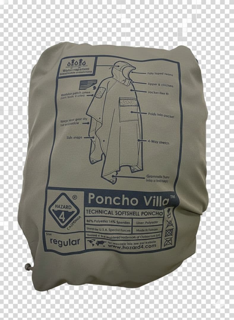 HAZARD4 遮光ポンチョ