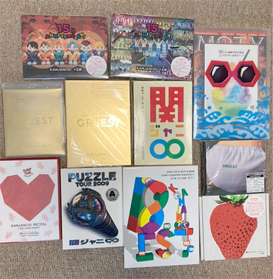 関ジャニ∞ Blu-ray/DVD/CD まとめ売り