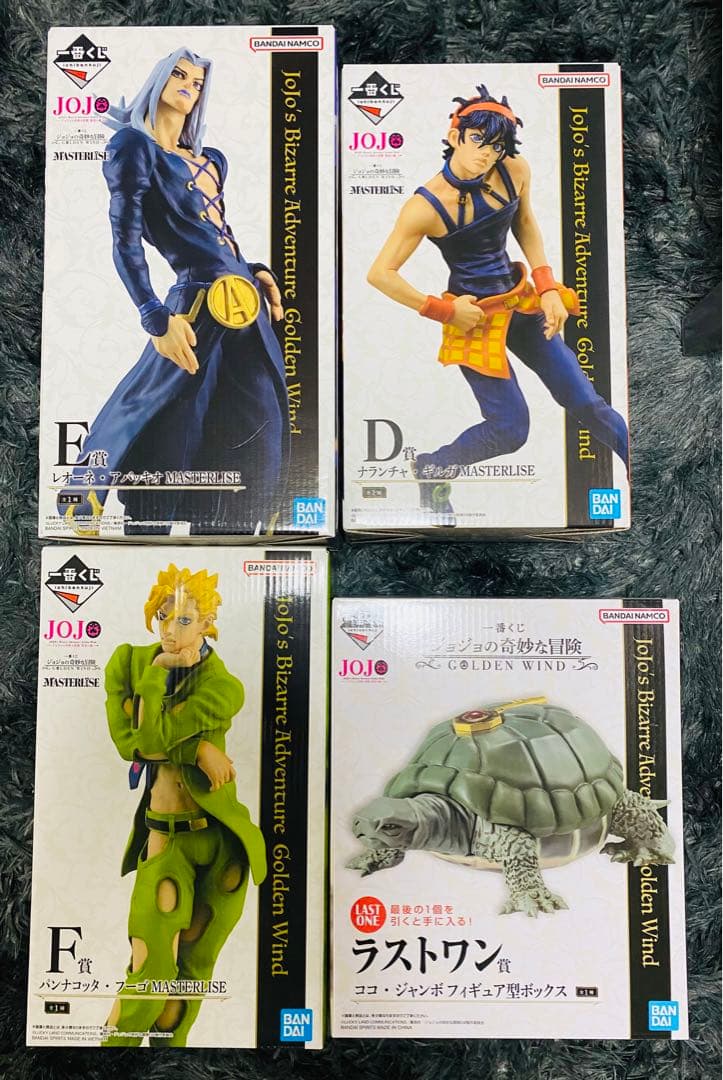 ジョジョの奇妙な冒険一番くじD賞E賞F賞ラストワンセットおまけ付き