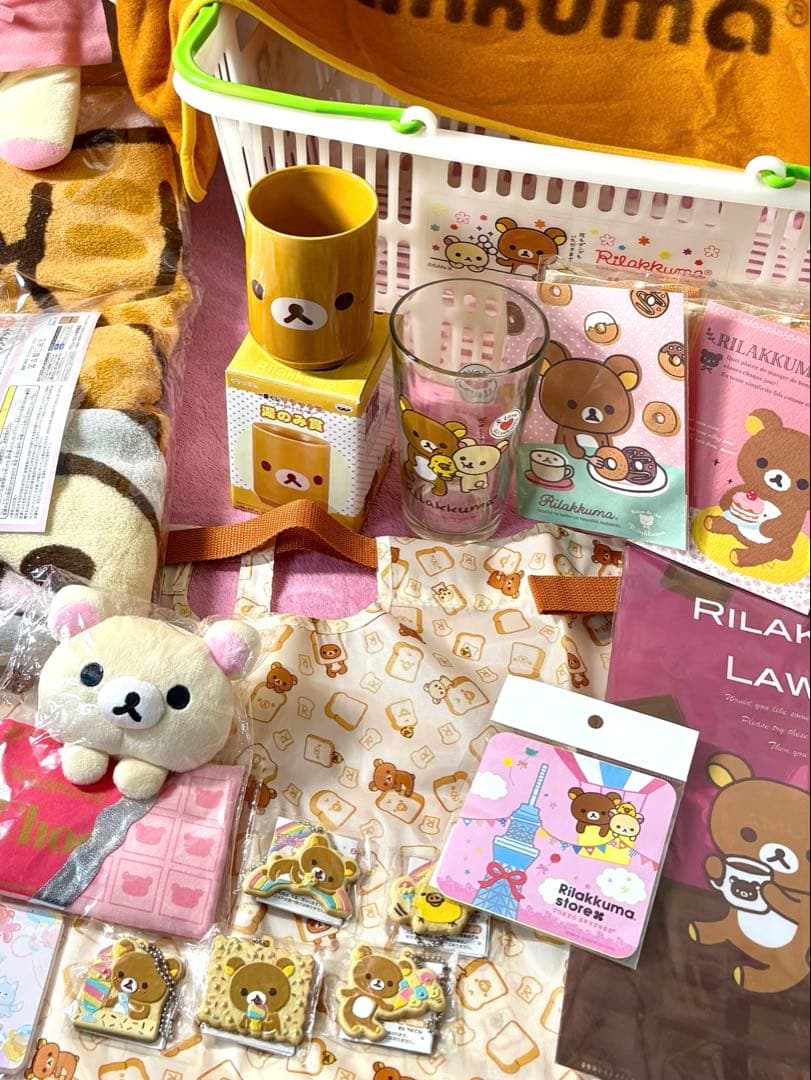 リラックマ　コリラックマ　ぬいぐるみ　食器　雑貨　買い物カゴ　まとめ売り　平成