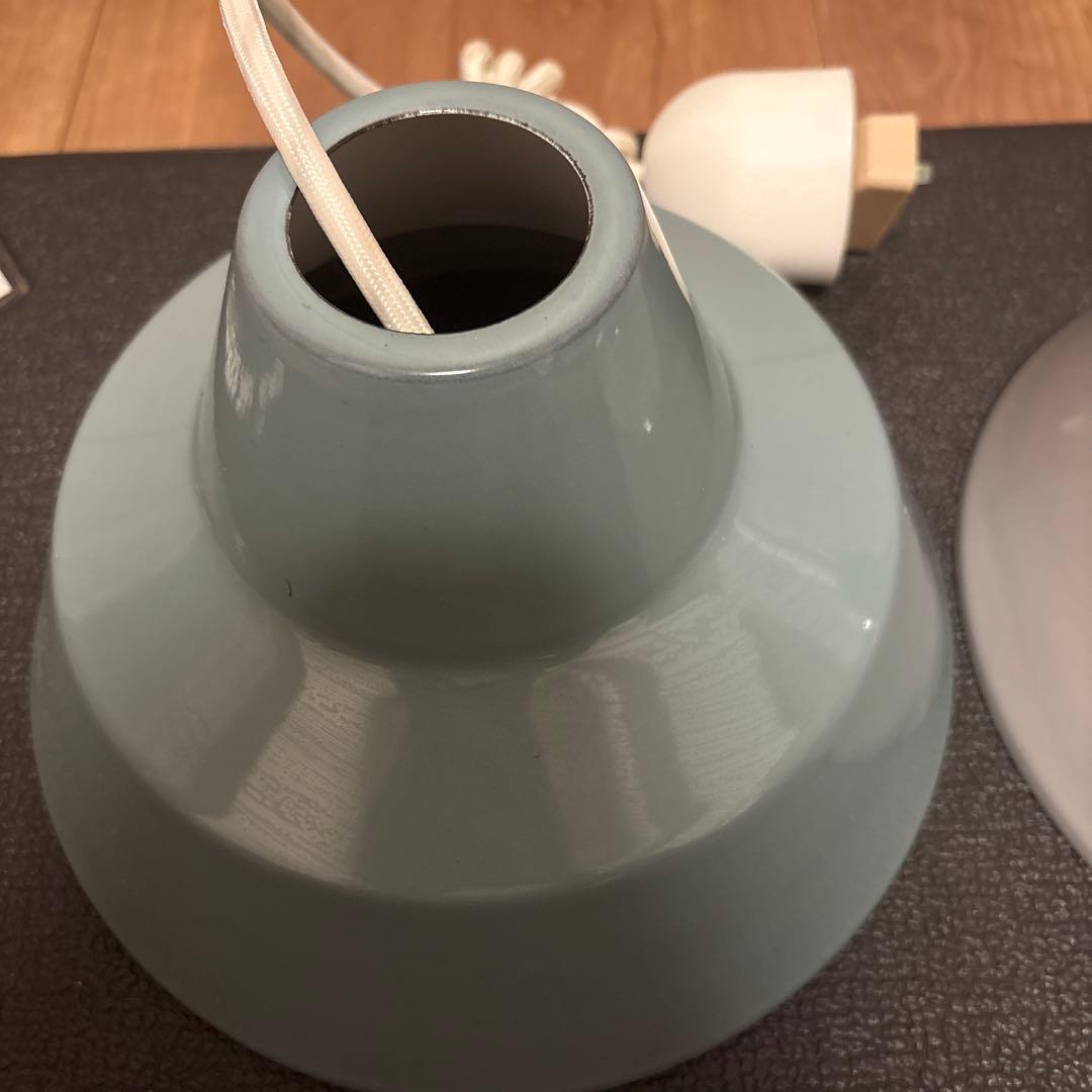 MOMO NATURAL ペンダントライト グレー＆ブルーグレー