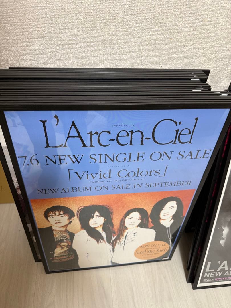 vivid colors 告知ポスター ラルク L'Arc - メルカリ