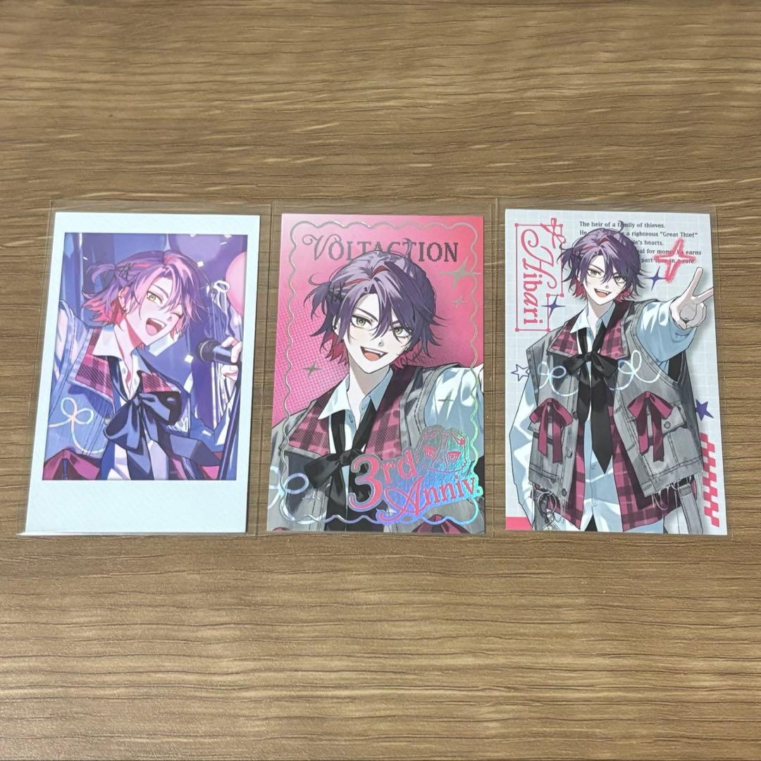 にじさんじ VOLTACTION 3周年 チェキ 渡会雲雀 - メルカリ