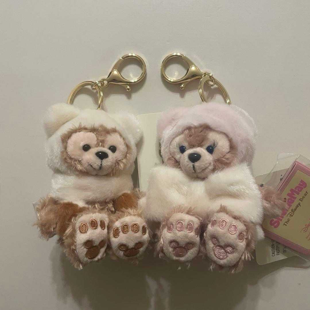 香港ディズニー限定 ダッフィー シェリーメイ キーホルダー セット