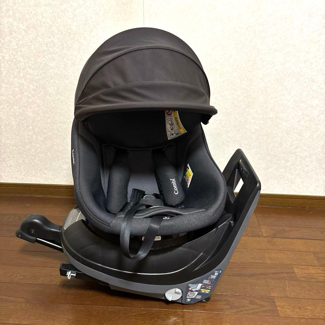【美品】Combi クルムーヴアドバンス ISOFIX JP-590 R129