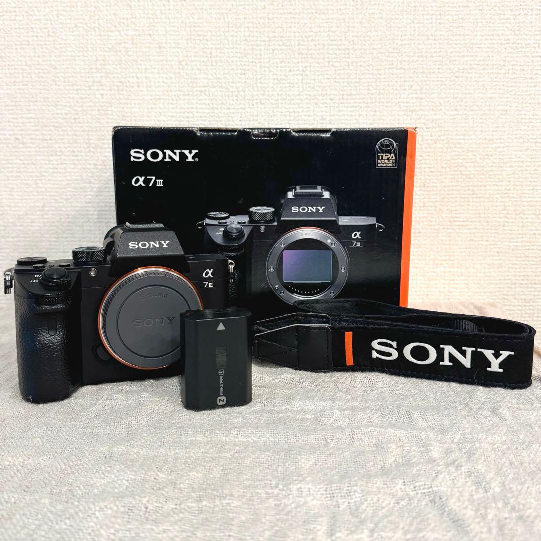 超美品】SONY α7 III 本体＋純正バッテリー2個