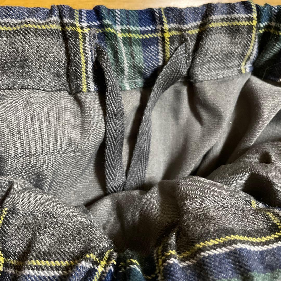 【未使用！】ubasoku ウバソク　チェックキュロットパンツ