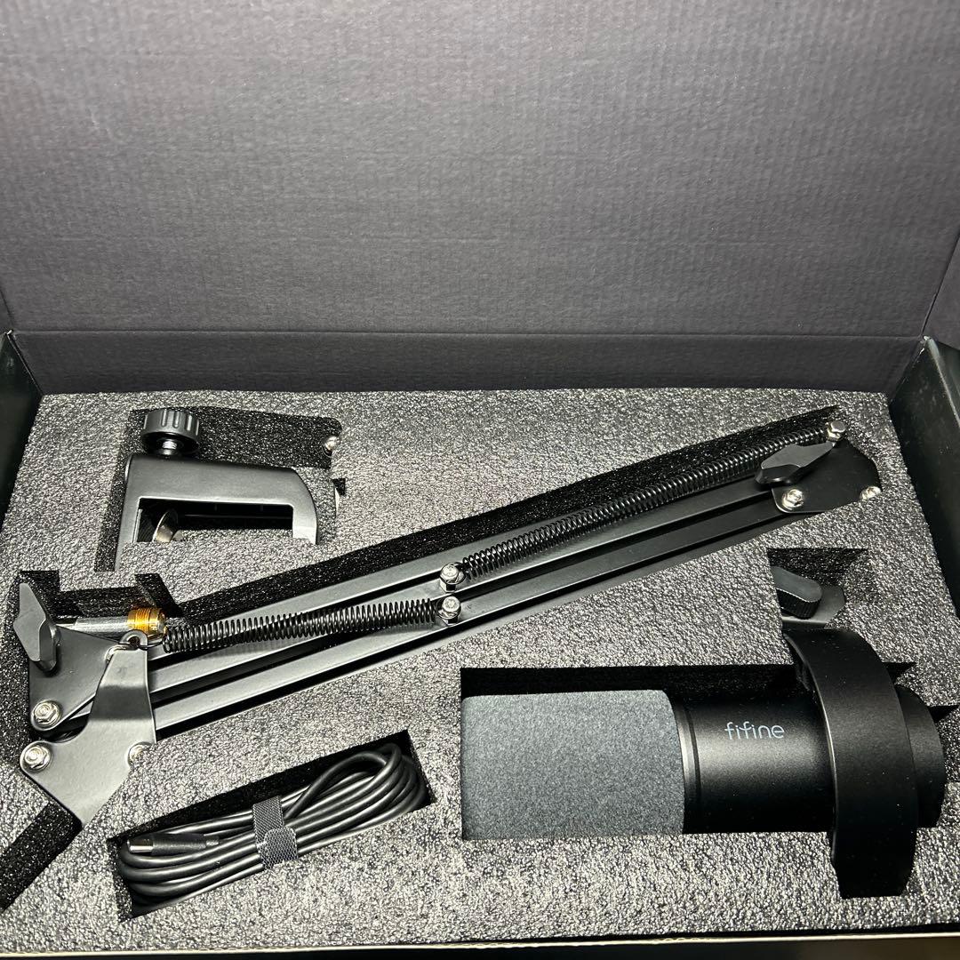 【開封済・未使用】FIFINE K688CT ダイナミックマイク 単一指向性
